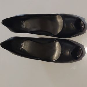 Stuart Weitzman open toe pumps